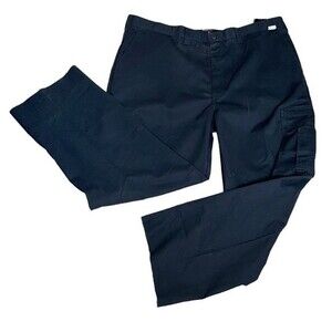 DICKIES Industrial Flex Cargo Pant LP72/LP2372 Blue Relaxed Fit Size 44 NEW